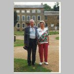 Vic & Marion COLE. c1994<br>Marion Isabel nee GOATCHER (right) & Victor COLE (left) when visiting England c1994<br>Source: images/5DApr14/0005DApr14/ (58.27 KB)