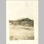 The bunkhouse at The Cash near Farmborough. c1940 <br>The Cash is where the loggers got paid 3 miles south of Farmborough, , QC, Canada.<br>Source: images/5DApr14/0005DApr14/ (60.28 KB)