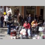A busker band at the Mardi Gras festival in New Orleans, Louisiana. 2010 (887.65 KB)