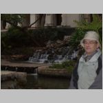 Dave COLE beside a small waterfall at the River Walk in San Antonio, Texas. 2010 (782.32 KB)